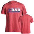 thumbnail image 1 of Southern Methodist University Mustangs Dad Proud Parent Short Sleeve T-Shirt, 1 of 4