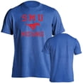 thumbnail image 1 of Southern Methodist University Mustangs Distressed Retro Short Sleeve T-Shirt, 1 of 4