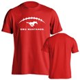 thumbnail image 1 of Southern Methodist University Mustangs Football Laces Out Logo T-Shirt, 1 of 4