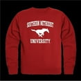 thumbnail image 1 of Southern Methodist University Mustangs Seal Crewneck Sweatshirt, Red - Medium, 1 of 1