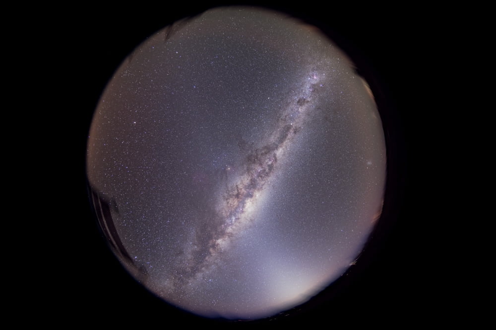Southern Milky Way with zodiacal light prominent in the east Canvas Art - Alan DyerStocktrek Images (35 x 23)