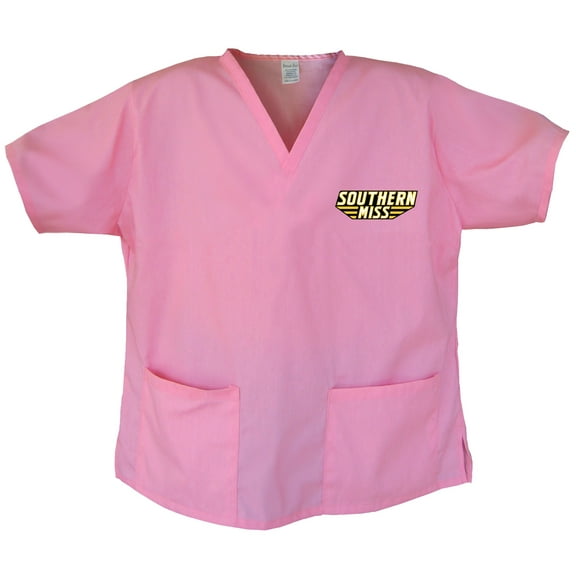 Southern Miss Scrubs USM Golden Eagles Tops and Shirts for Women