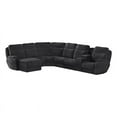 thumbnail image 1 of Southern Motion Showstopper Fabric Console Power Reclining Sectional in Gray, 1 of 2