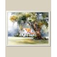 Rustic Tech Core Southern Oak Art Print Country House Spanish Moss Wall Art Cottagecore ...