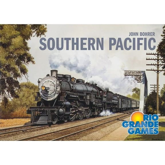 Southern Pacific Strategy Train Games, 3-5 Players