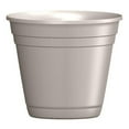 thumbnail image 1 of Southern Patio 13" x 13" x 31" Round Taupe Plastic Plant Planter, 1 of 1