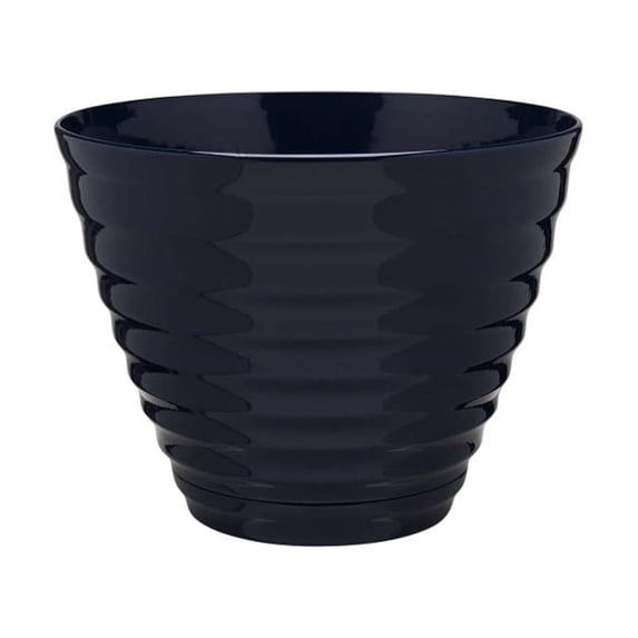 Southern Patio HDR-064770 Round Beehive Planter, Navy, 15.9 Inch