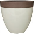 thumbnail image 1 of Southern Patio HDR-077091 Resin Hornsby Planter, 15 Inch, Dark Beige, 1 of 1