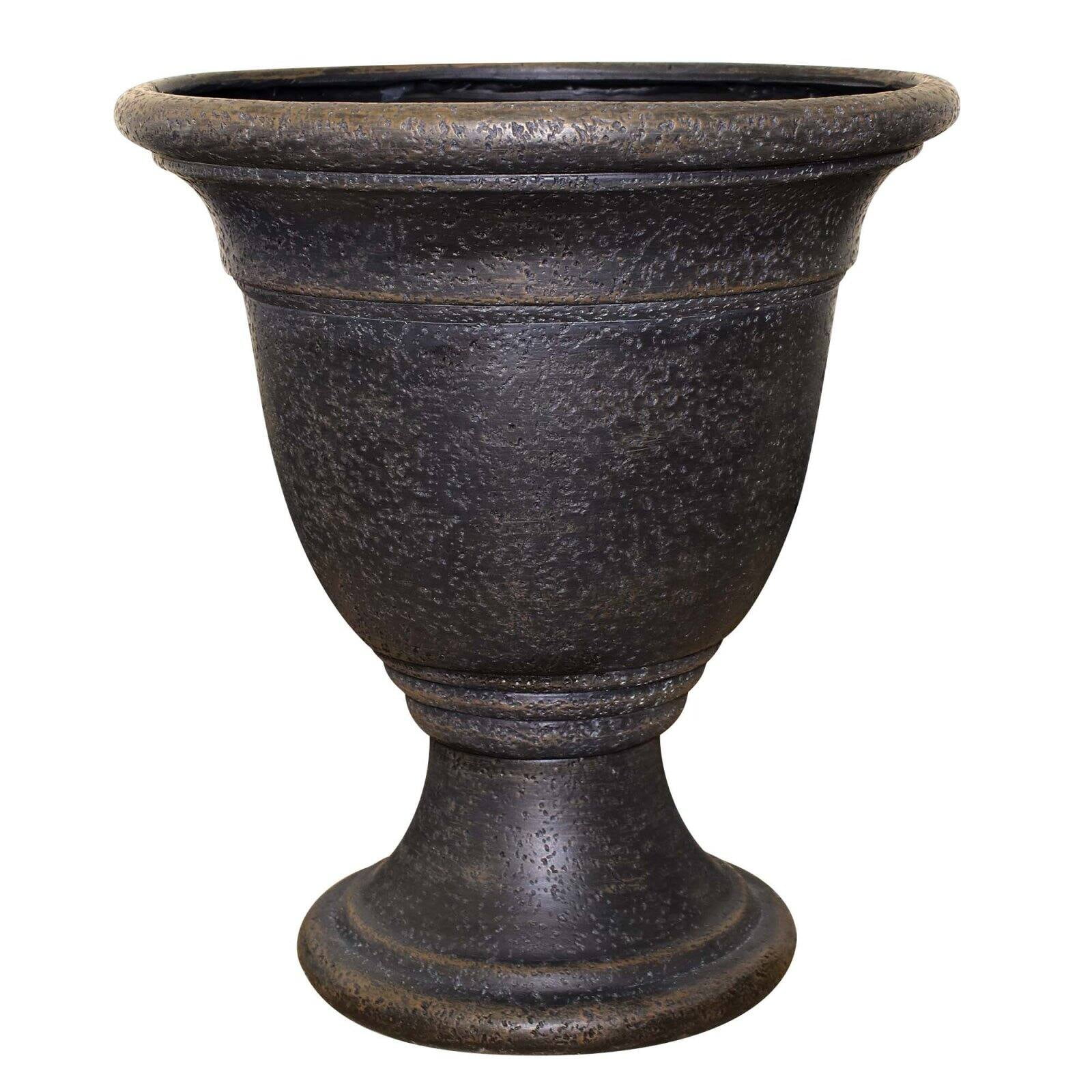 Jean Pierre Brownstone Lightweight Outdoor Urn Planter