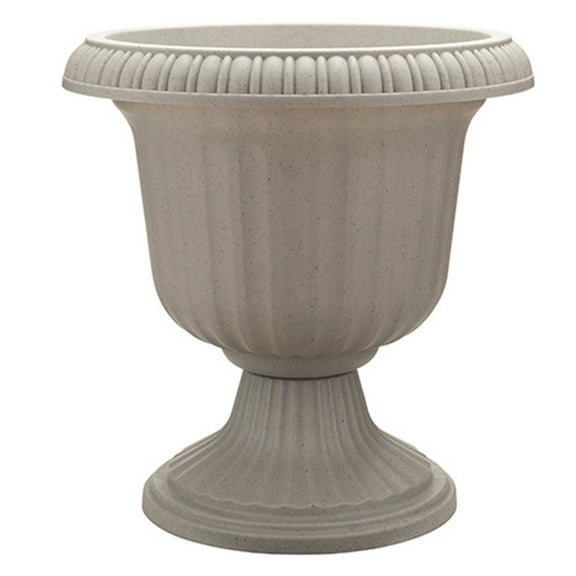 Southern Patio Large 14" Outdoor Lightweight Resin Utopian Urn Planter