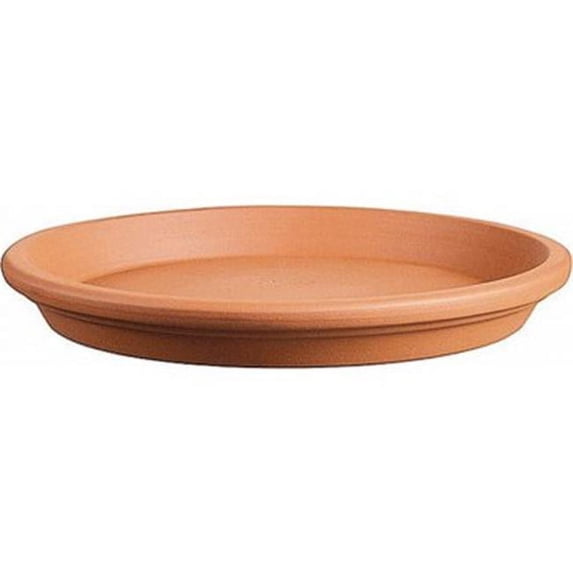 Southern Patio TC1012SR 9.8 in. Clay Saucer, Terra Cotta