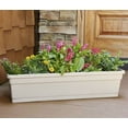 thumbnail image 1 of Southern Patio WB2412TA 24" x 8" Taupe Poly Resin Window Box Planter, 1 of 3