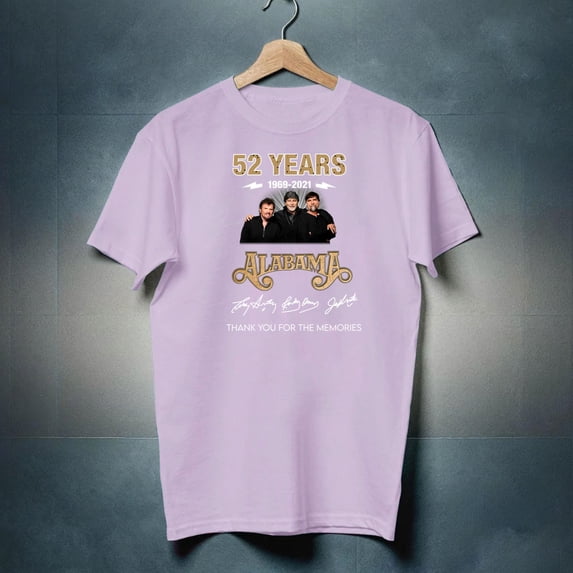 Southern Rock Tribute Shirt Gift for Music Lovers – 52 Years Vintage Graphic Tee New Instock-TH5347