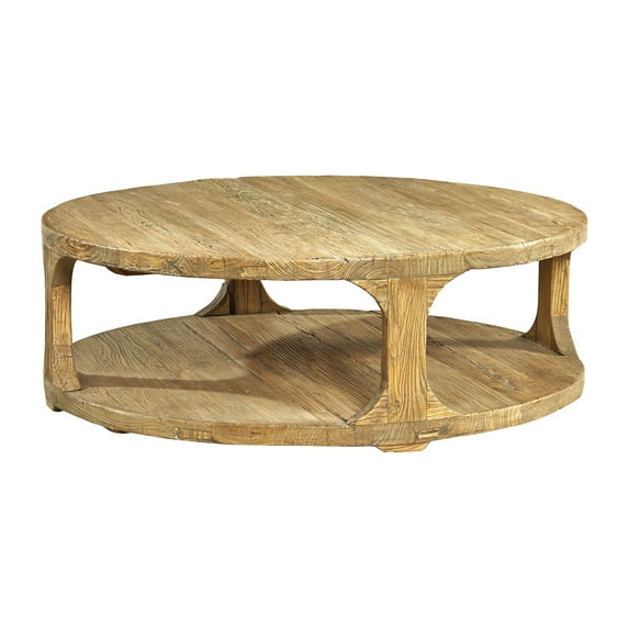 Southern Shores 47-inch Round Reclaimed Elm Coffee Table