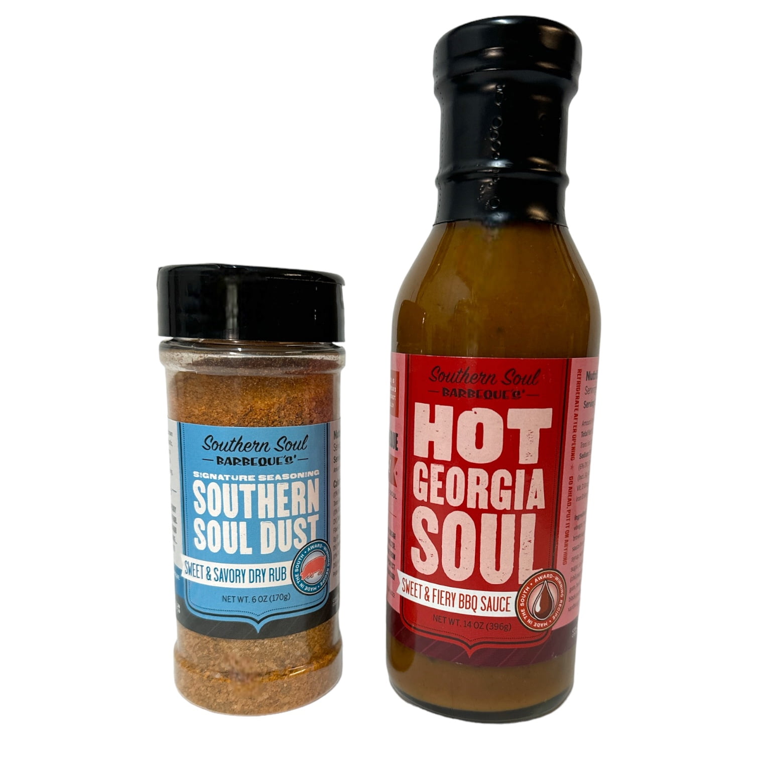 Southern Soul Barbeque Essentials Collection, Dry Rub and Hot BBQ Sauce ...