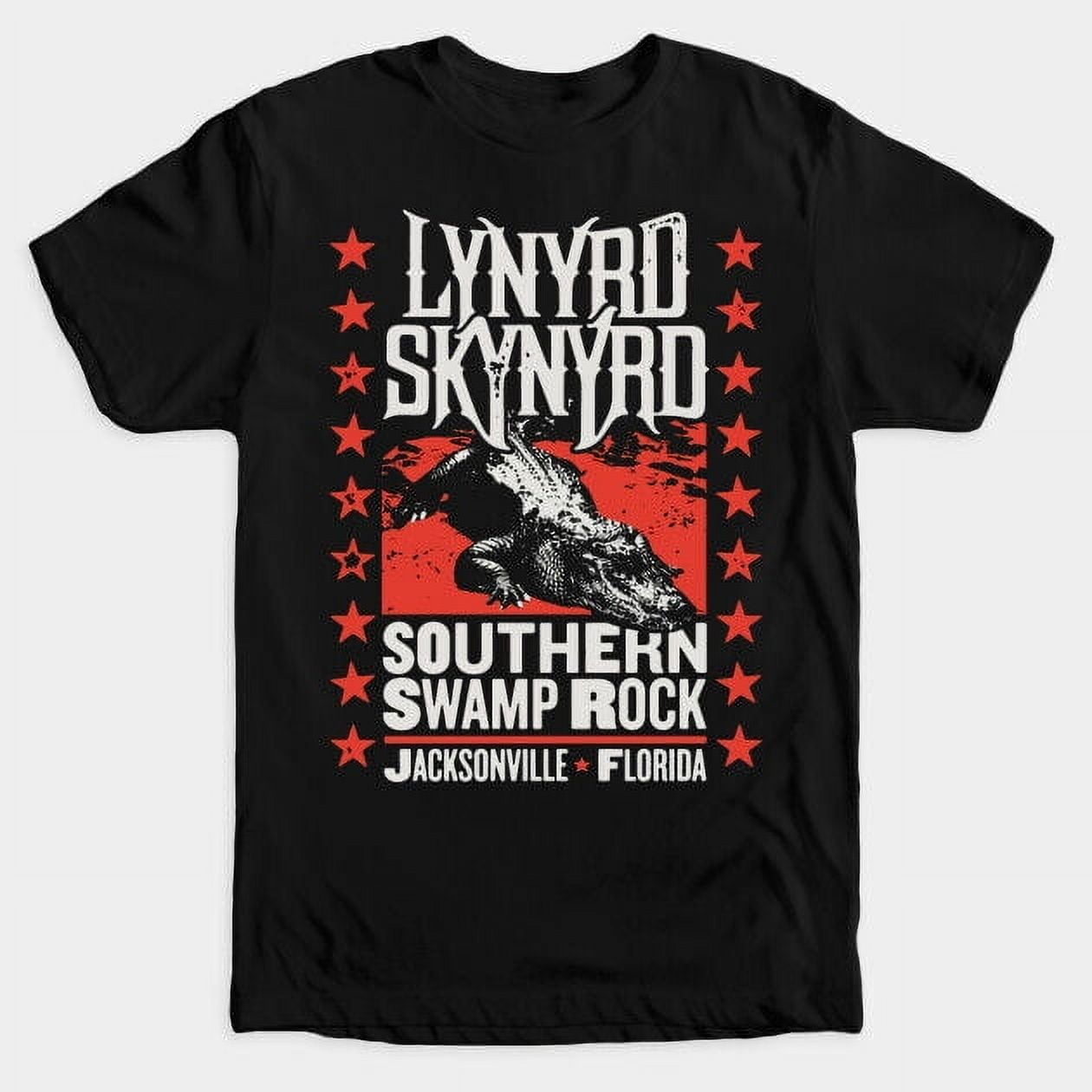 Southern Swam Rock Lynyrd Skynyrd Double Trouble Jacksonville Florida T