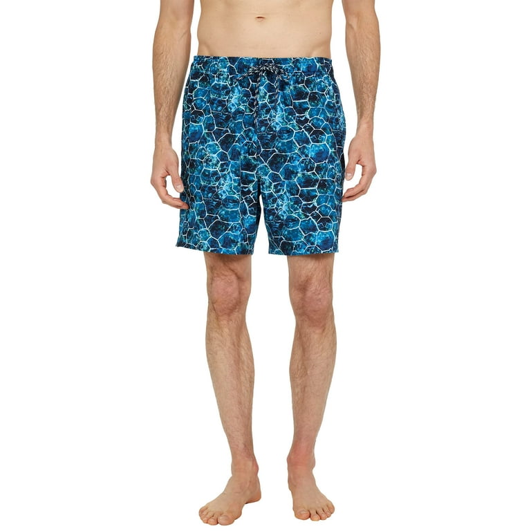 Southern Tide Carapace Swim Trunks Teal Depths XL