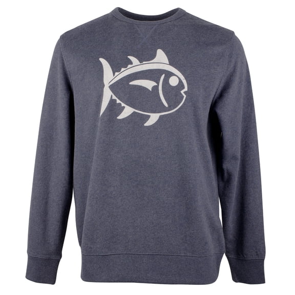Southern Tide Men's Gameday Heather Upper Deck Pullover Sweatshirt-HN-M