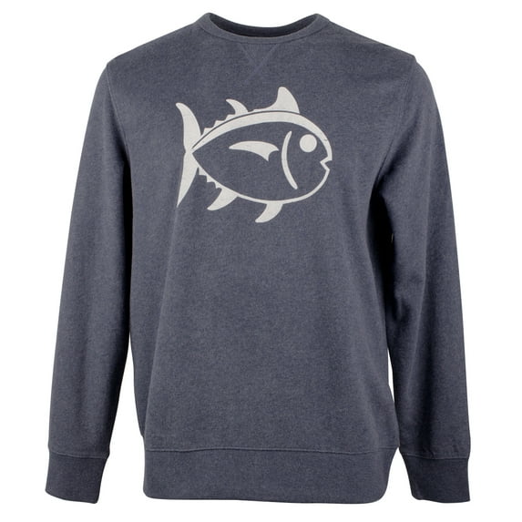 Southern Tide Men's Gameday Heather Upper Deck Pullover Sweatshirt-HN-M