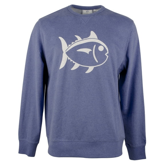 Southern Tide Men's Gameday Heather Upper Deck Pullover Sweatshirt-HUB-XL