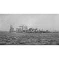 thumbnail image 1 of Southern Tip Of Manhattan Island Seen From An Approaching Boat In The Harbor History (24 x 18), 1 of 2