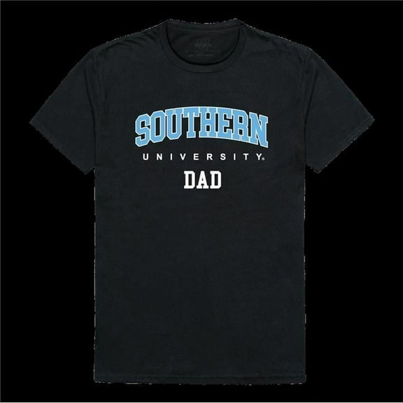 Southern University Jaguars College Dad T-Shirt, Black - 2XL