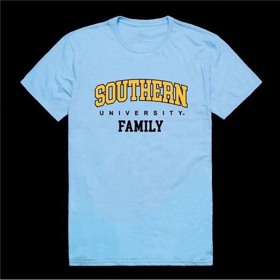 Southern University Jaguars Family T-Shirt, Sky Blue - 2XL