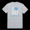 thumbnail image 1 of Southern University Jaguars I Love T-Shirt, Heather Grey - Large, 1 of 1