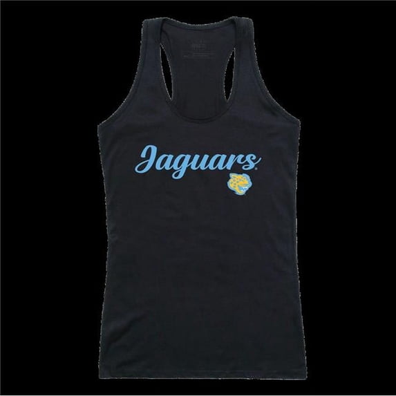 Southern University Jaguars Script Tank Top, Black - Extra Large