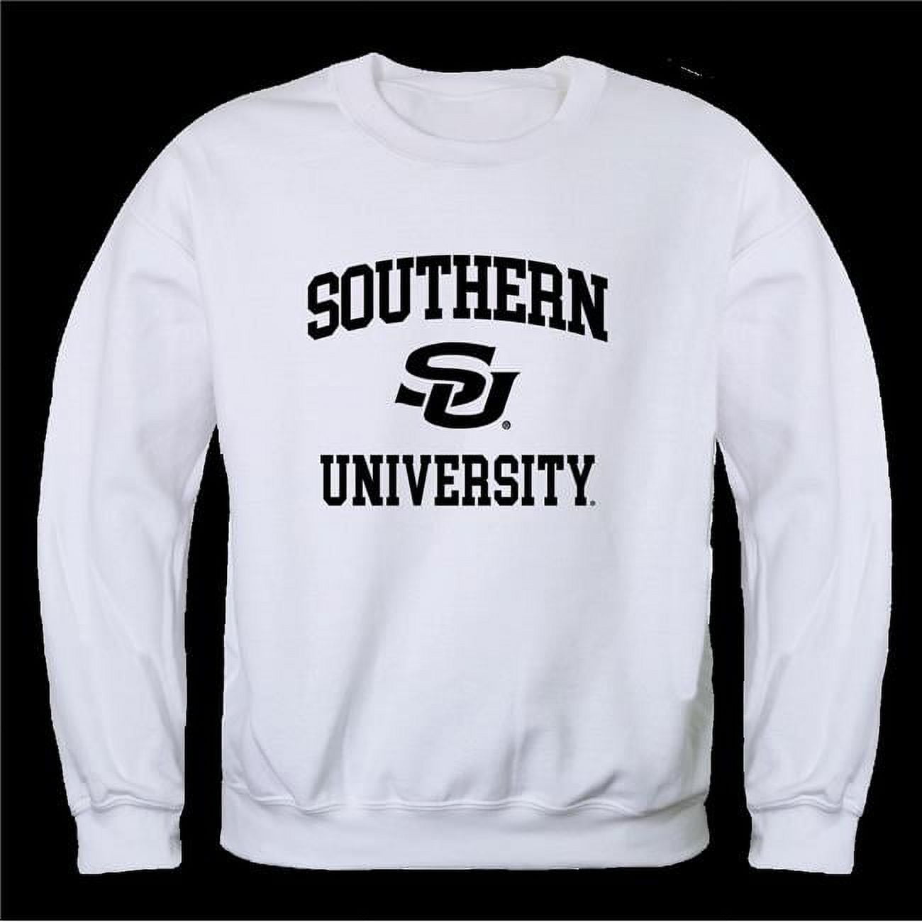 Southern University Jaguars Seal Crewneck Sweatshirt, White - 2XL ...