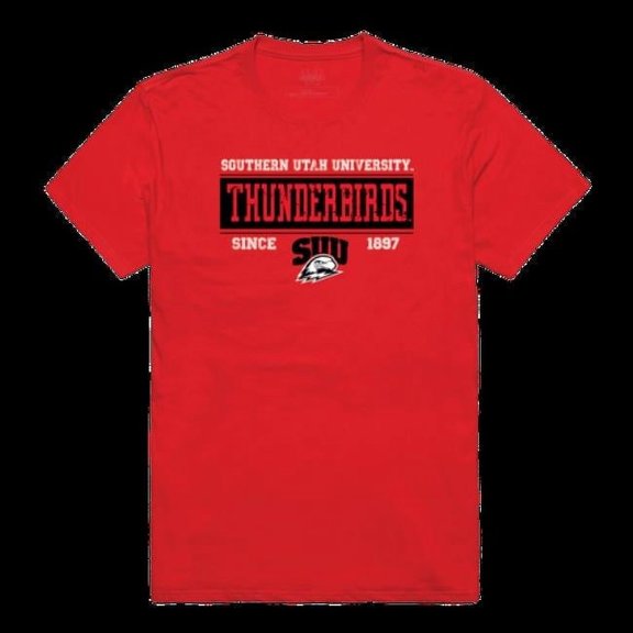 Southern Utah University Thunderbirds College Established T-Shirt, Red - Medium