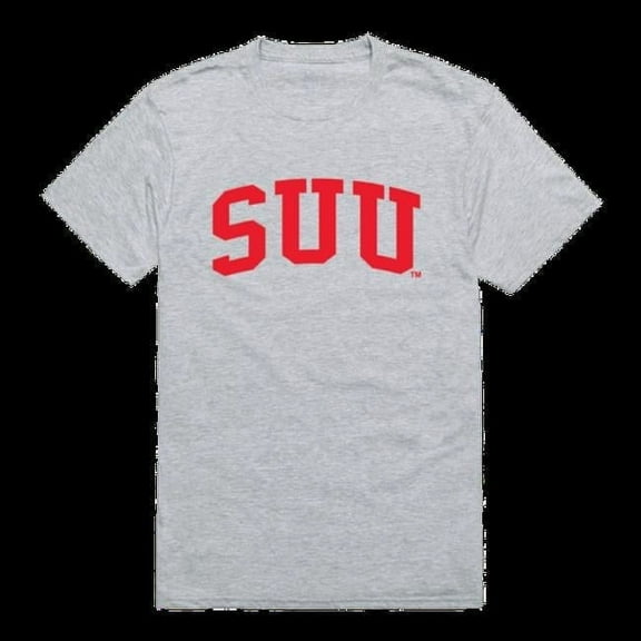 Southern Utah University Thunderbirds Game Day T-Shirt, Heather Grey - Small