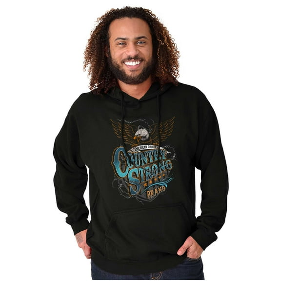 Southern Western American Eagle Hoodie Sweatshirt Women Men Brisco Brands M