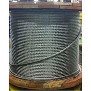 Southern Wire 250 1/16"" Diameter 7x7 Type 304 Stainless Steel Cable