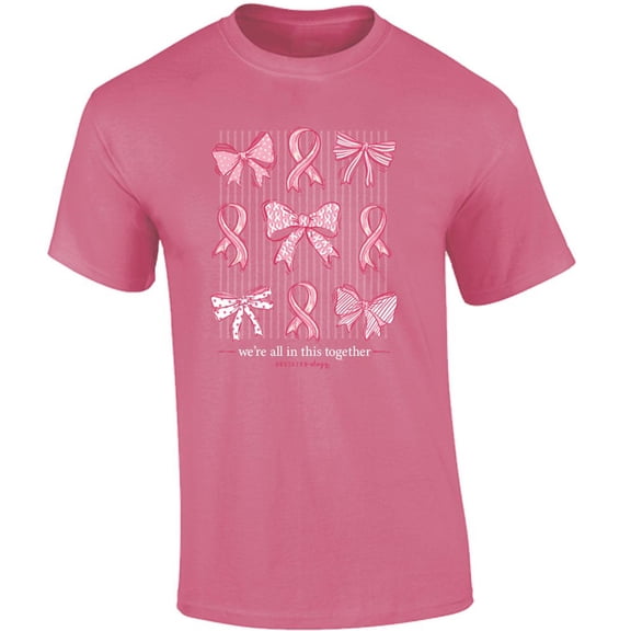 Southernology Cancer Ribbons and Bows T-Shirt