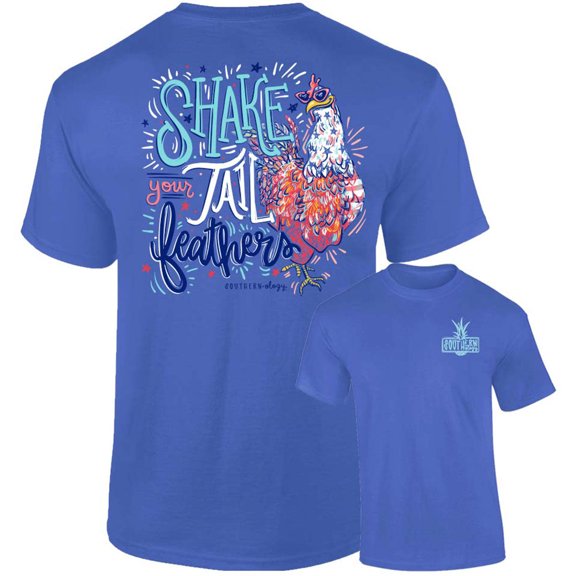 Southernology Shake Your Tail Feathers USA T-Shirt