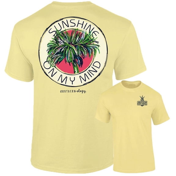 Southernology Sunshine on My Mind Palm T-Shirt