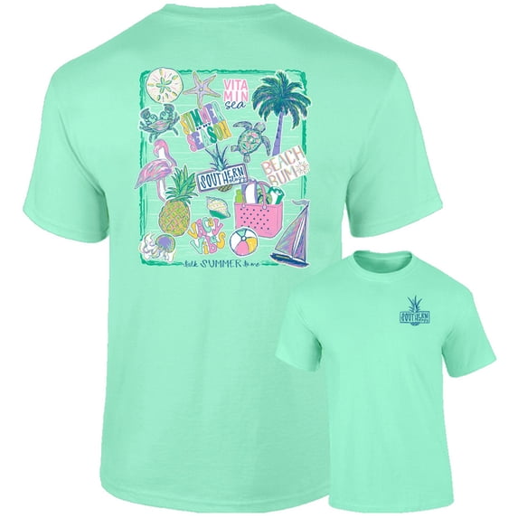 Southernology Talk Summer to Me T-Shirt - Walmart.com
