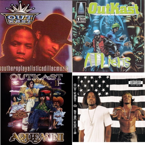 Southernplayalisticadillacmuzik & Atliens & Aquemini & Stankonia [CD Bundle]