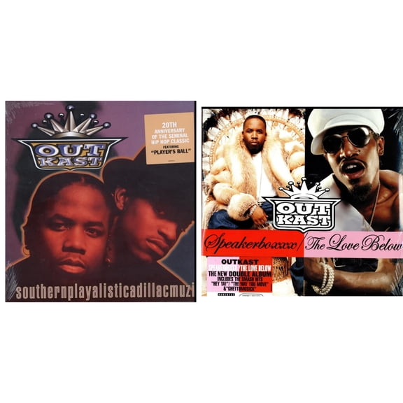 Speakerboxxx / Love Below & Southernplayalisticadillacmuzik [LP Vinyl Bundle]