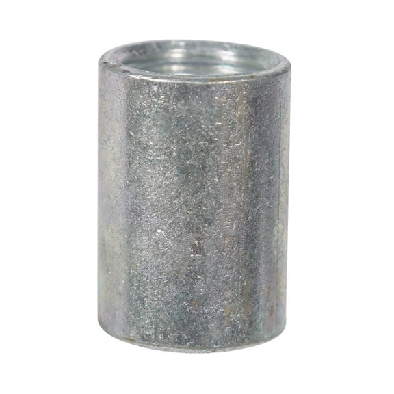 BK Galvanized Merchant Coupling Galvanize Pipe Coupler - 1-1/2 In. FIP, Silver