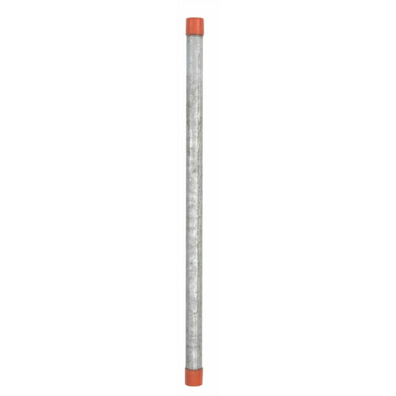 Southland 1/2 In. x 18 In. Carbon Steel Threaded Galvanized Pipe 563-180DB