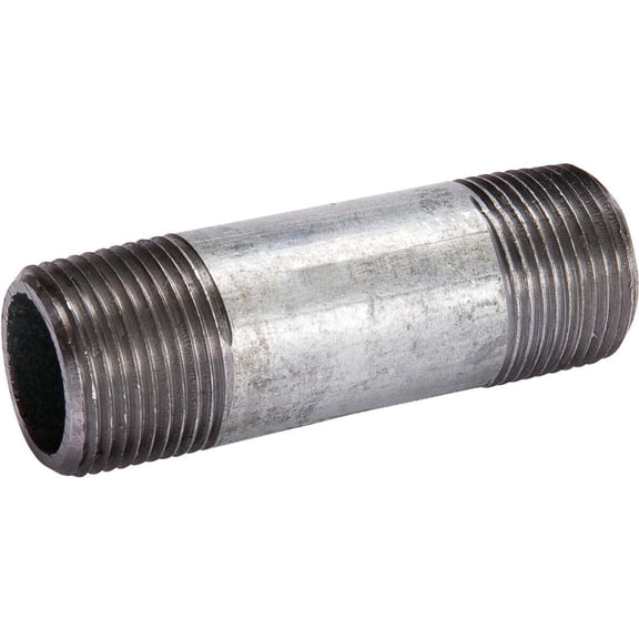 Southland Galvanized Nipple, Steel - 1 Piece, 2" x 7"