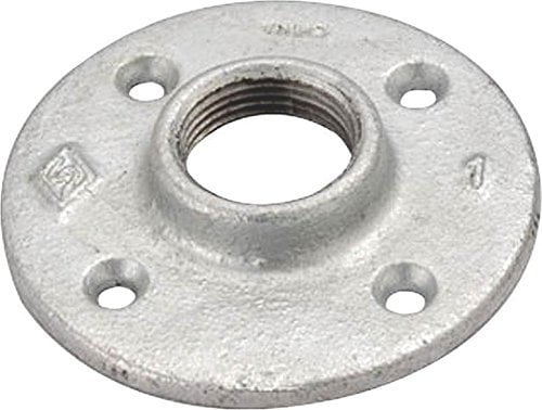 2-Inch Galvanized Malleable Iron Floor Flange