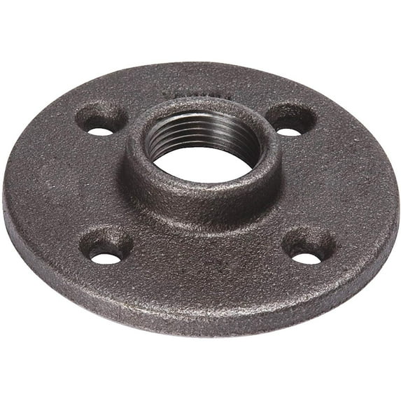 Southland 521-605HN 1" Black Floor Flange