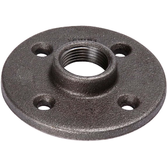 Southland 521-607HN 1-1/2" Black Floor Flange