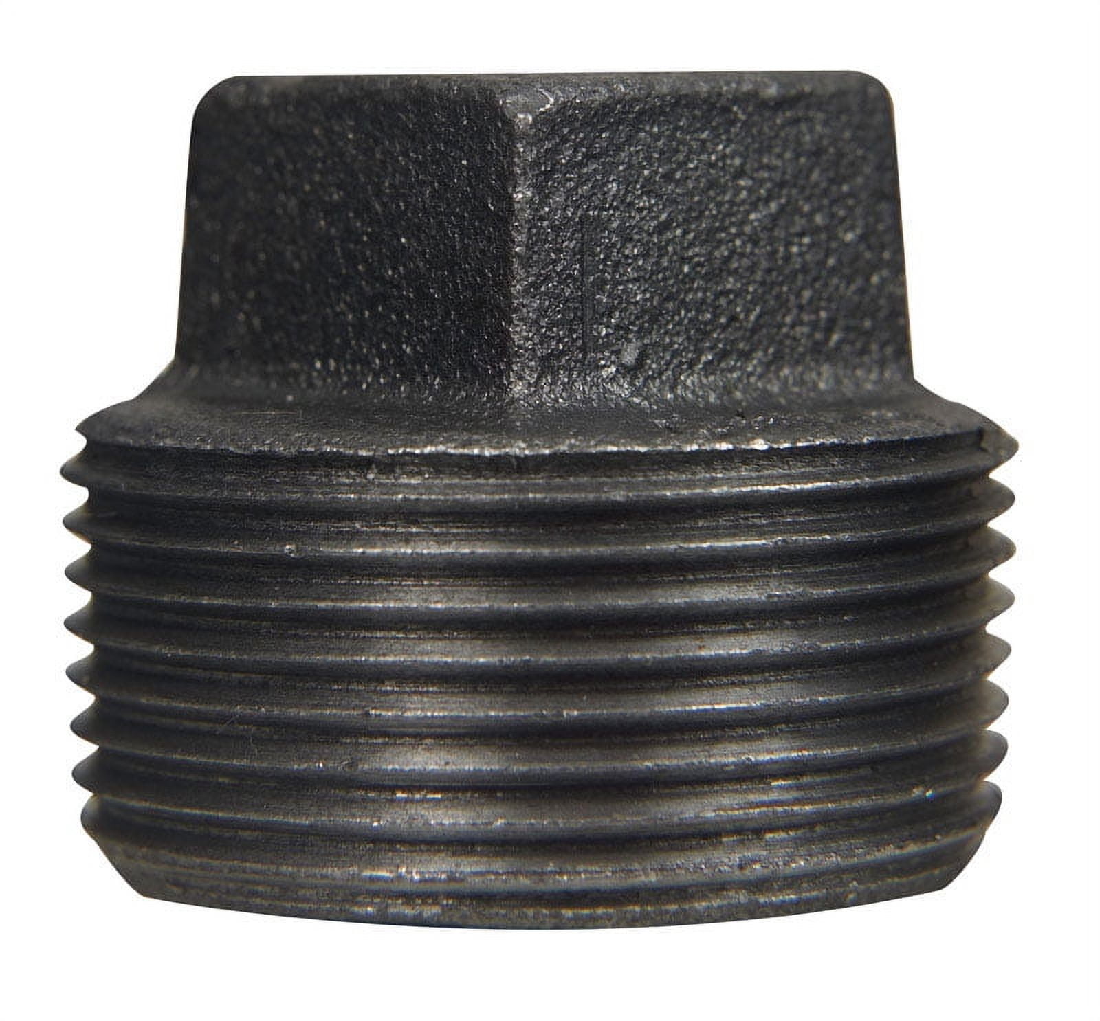 Bi End Plug B&K 1 In. Malleable Black Iron Pipe Plug 521-805BG Pack of 5 - Walmart.com