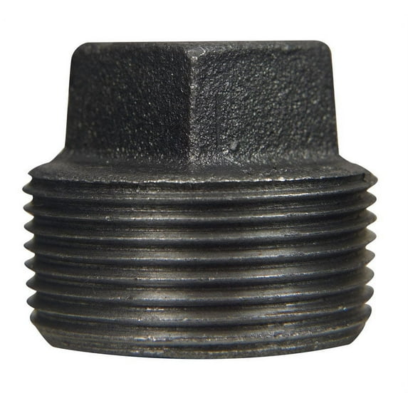 B&K 1 In. Malleable Black Iron Pipe Plug 521-805HN
