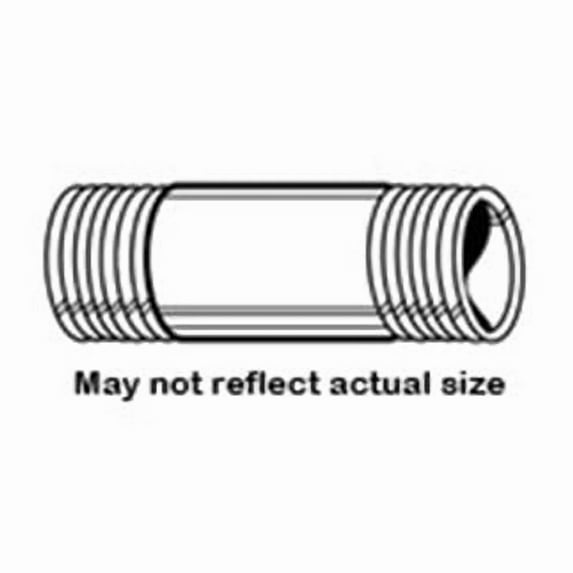 Southland 581-050HN Steel Nipples, Black - 0.25 x 5 in.