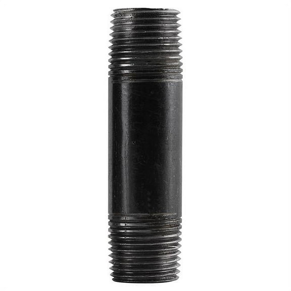 Southland 584-050HN Steel Nipples, 3/4" x 5", Black